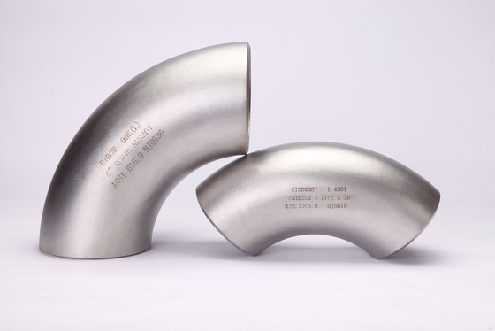 Astm A234のステンレス鋼のバット溶接肘は40 Asme B16.9を予定する