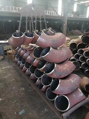 Q345炭素鋼の肘ASTM B16.9の長い半径のバット溶接肘