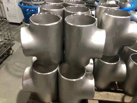 A105溶接のティーは管付属品を88.9 x 3.2 Sch40 Sch80造った