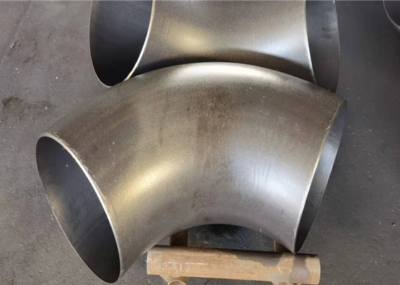 Astm A403/A403mの鋼鉄溶接はWp304 Wp316の長い半径6&quot;をSch80肘で突く