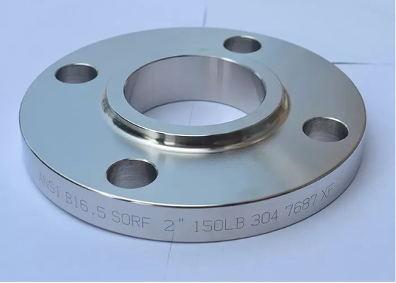 ASME Pn100 Dn100は上げられた表面溶接首の炭素鋼のフランジの平らなスリップを造った
