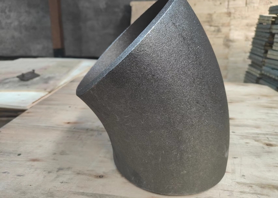 ASME A234 Wpbの炭素鋼の不足分の半径45度の肘SCH10 SCH20