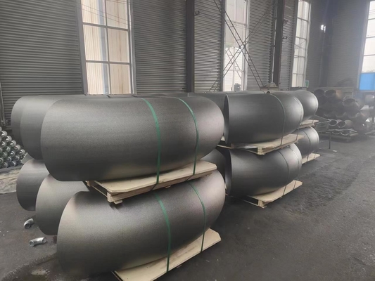 ASME A234 Wpbの炭素鋼の不足分の半径45度の肘SCH10 SCH20