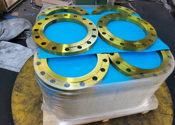 ASME 16.5 通されたステンレス鋼の炭素鋼のフランジの電流を通された表面