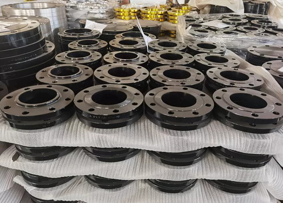 OEM ASTM A105はSCH80が表面証拠オイルの錆つかせる鋼鉄フランジを造った