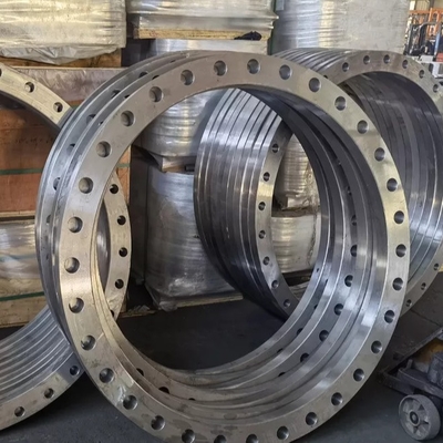 管のフランジISO9001 PED 2000年の反錆オイルAWWA C207-07 Hubbedのスリップ