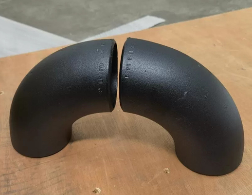 8" 1.5d 90溶接された管付属品を塗る程度の鋼鉄A234肘のWpbの黒
