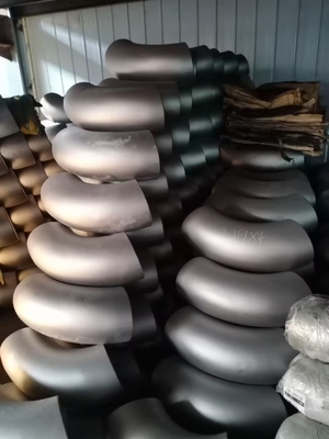 Astmの鋼鉄バット溶接の肘180度90度45度のスケジュール40