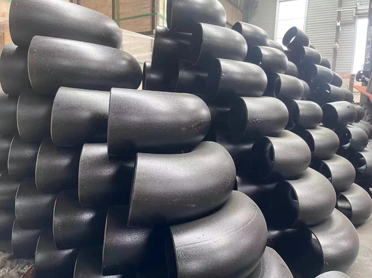 ASME A234 4インチ油圧装置のための溶接を投げる45の程度の肘BV SGS
