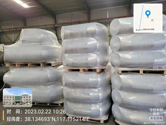 Jisの標準1-1/2のインチの炭素鋼の肘付属品の壁厚さはカスタマイズした