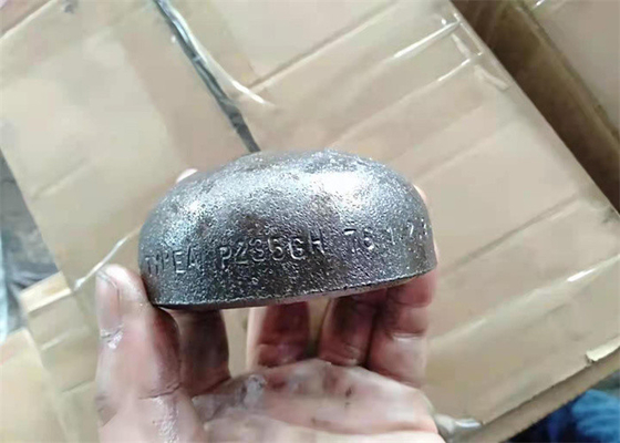 ASTM A234の炭素鋼の管の帽子SCH40の炭素鋼のエンド キャップ