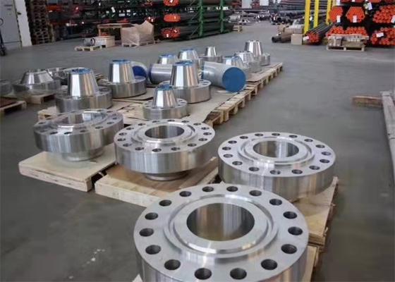 ASME B16.5の炭素鋼のブランク フランジSCH40 SCH80 ASTM A105