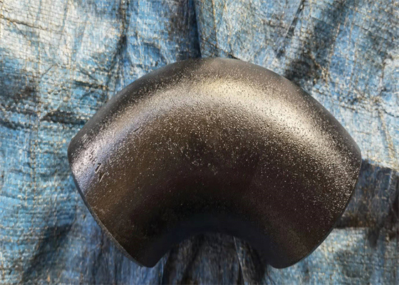 ASTM B16.9のバット溶接管付属品90度のガスの石油