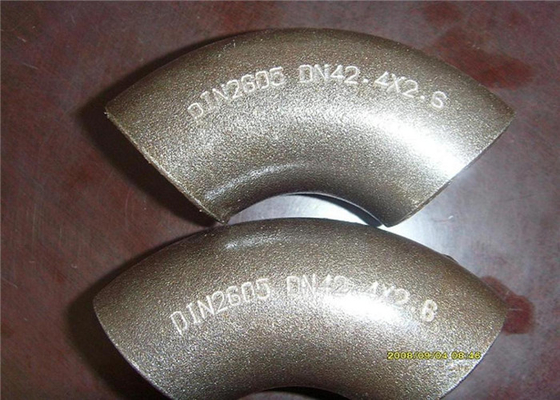 ASME A234 Wpbの炭素鋼の不足分の半径45度の肘SCH10 SCH20