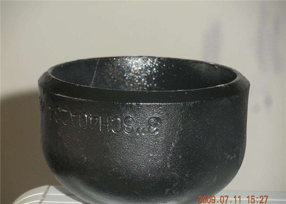 A420 WPL6の炭素鋼の管の帽子SCH80の黒の灰色A234 WP12の摩耗の抵抗