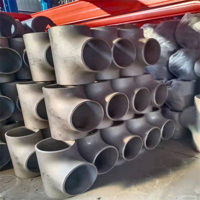 ASME ANSIのステンレス鋼のティーの斜角端のステンレス製の減少のティー