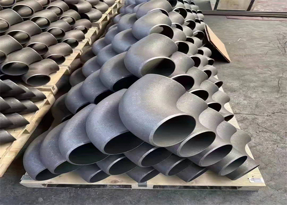 Astm A234 4インチ油圧装置のための溶接を投げる45の程度の肘BV SGS
